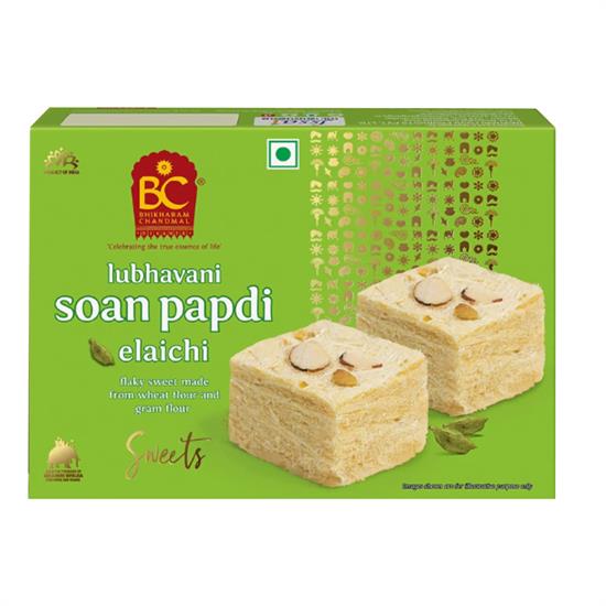 BHIKARAM SOAN PAPADI(ELACHI) 500 Gr