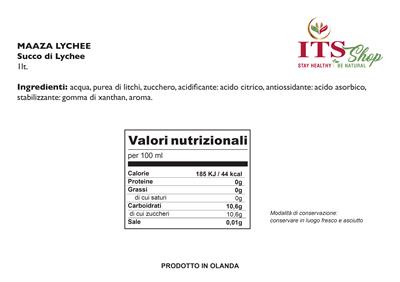 MAAZA SUCCO DI LYCHEE 1 ltr